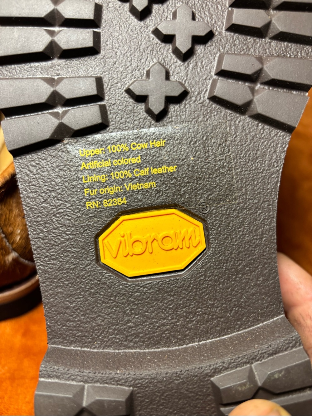 Sperry Brown Spotted Leather Lace-Up Loafers - Picture 5 of 8